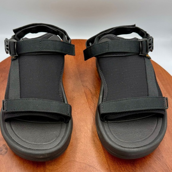Teva Hurricane Ampsole Volt Black Mesh Platform Sandals M11/W13 Gorpcore 1155030 - Picture 2 of 12